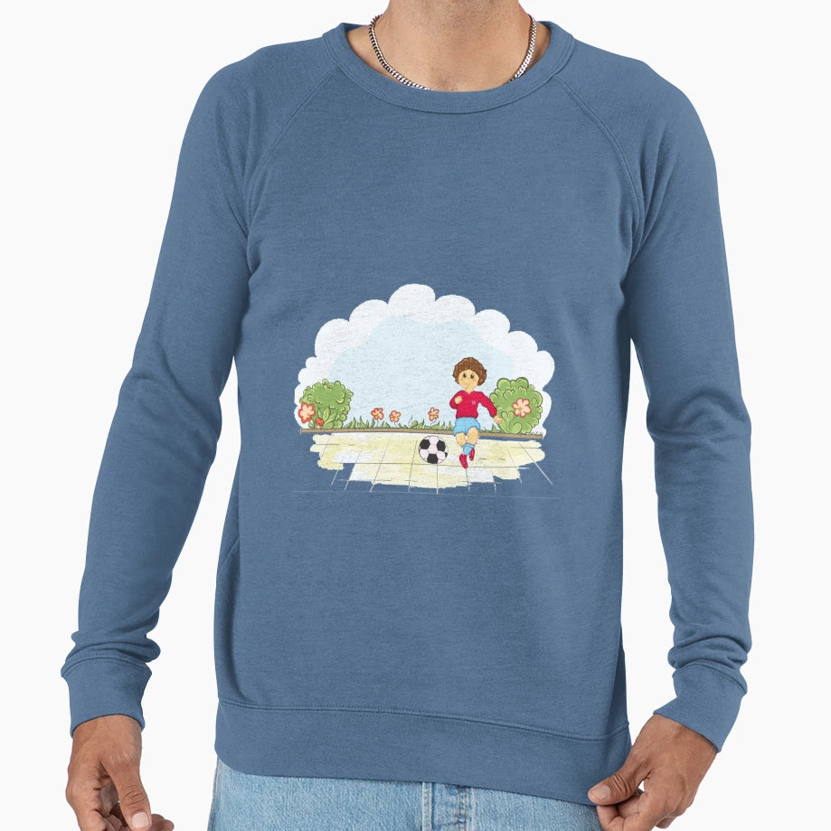 Playing Soccer T-Shirt - Aesthetic Graphic Unisex - T-Shirt, Sweatshirt, Hoodie