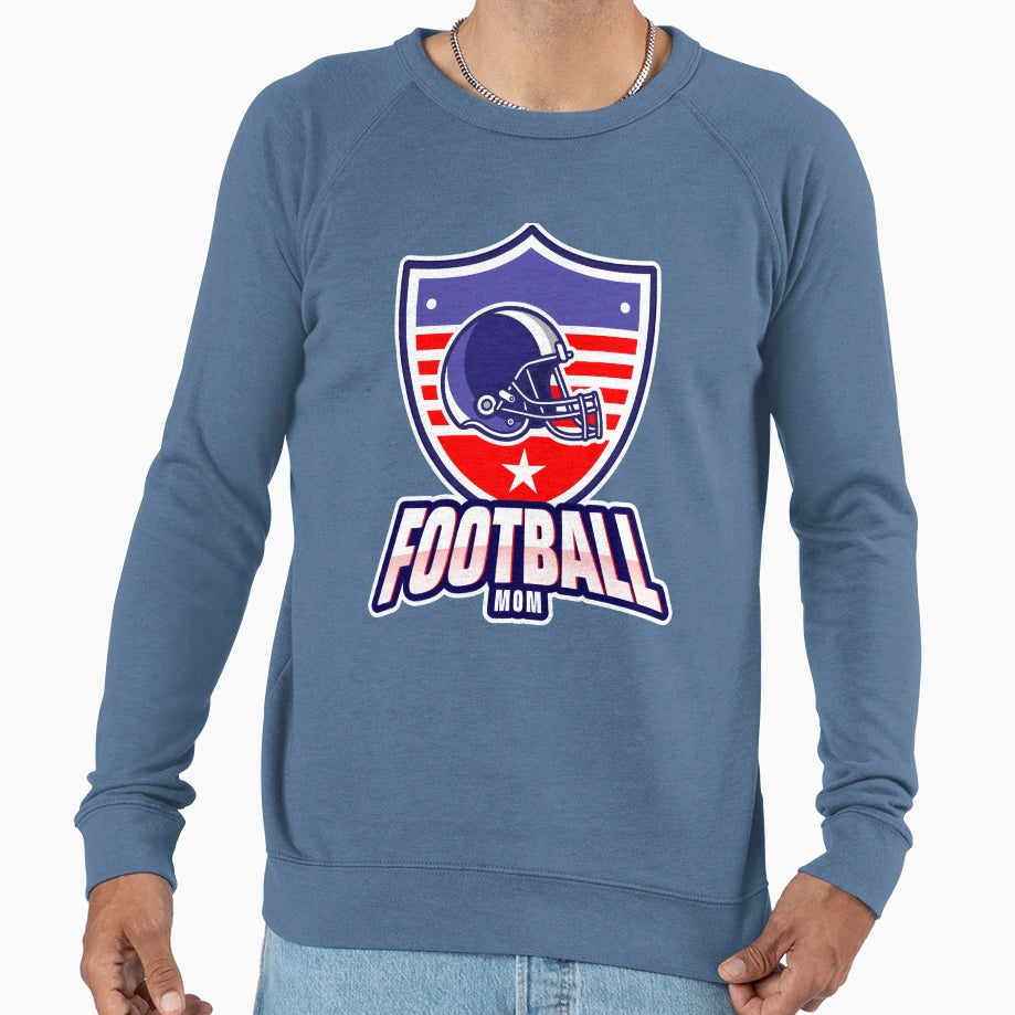 American Football Mom Soccer Team Sweatshirt - Fun Novelty Design Unisex - T-Shirt, Sweatshirt, Hoodie