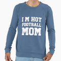 Im Hot Football Mom Football Couple Sweatshirt - Custom Art Print Unisex - T-Shirt, Sweatshirt, Hoodie