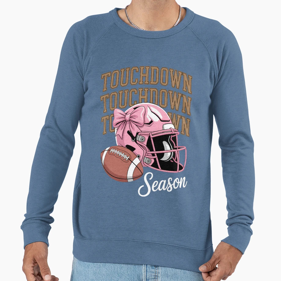 Football Support Thanksgiving Sweatshirt - Casual Everyday Wear Men Women - T-Shirt, Sweatshirt, Hoodie