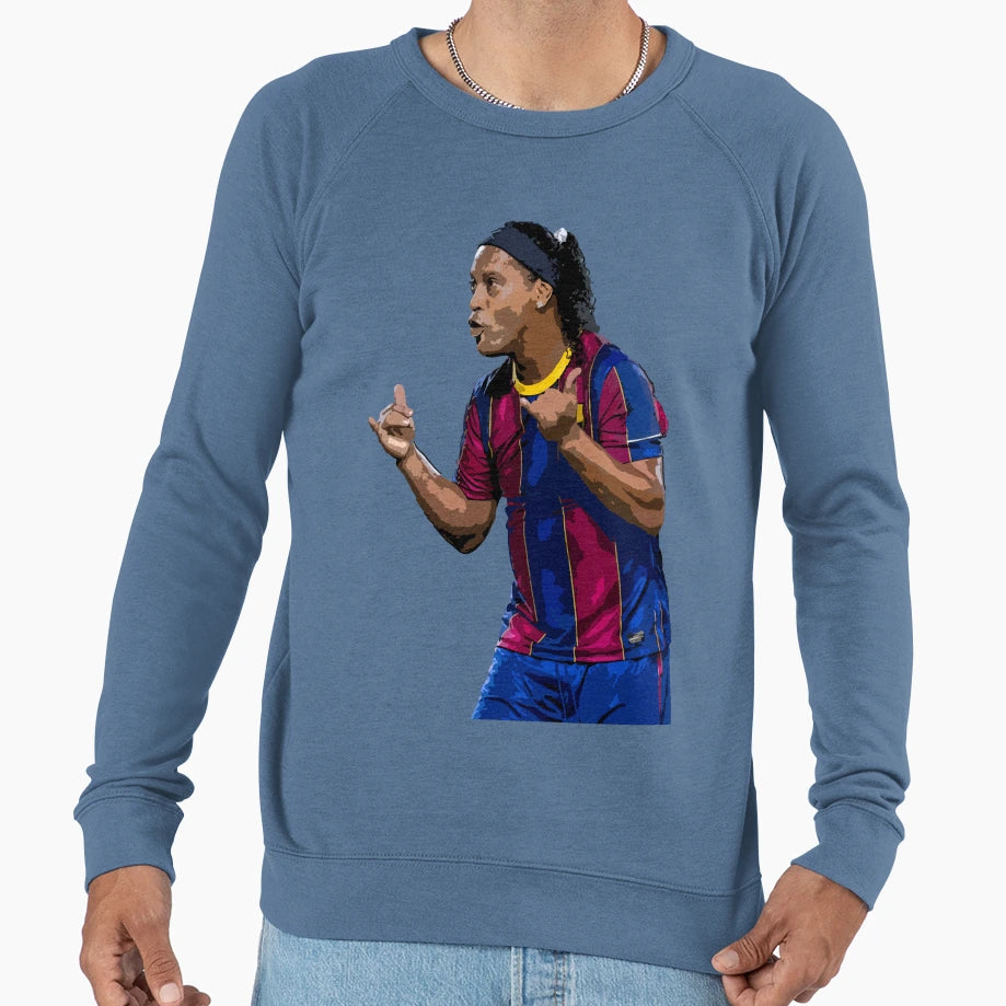 Ronaldinho Sweatshirt - Novelty Apparel Unisex - T-Shirt, Sweatshirt, Hoodie