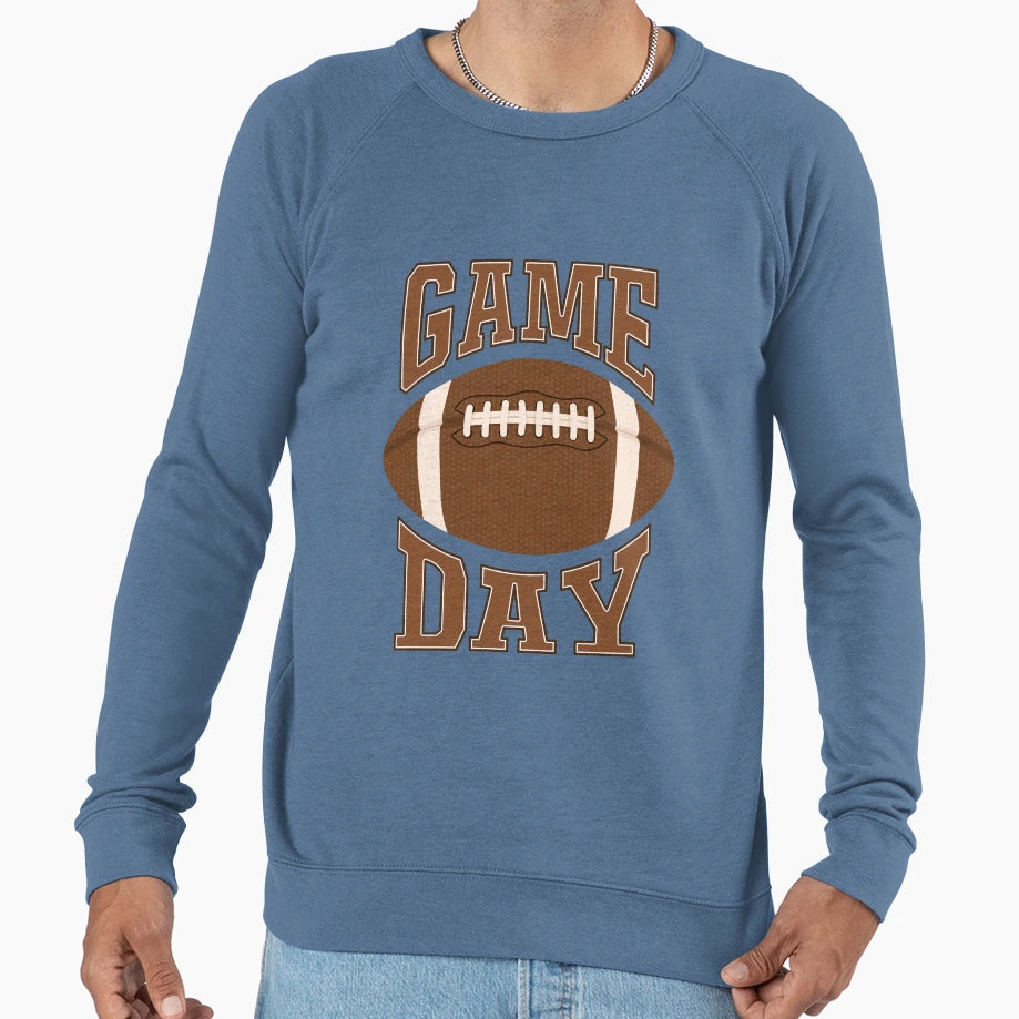 Football Game Day Sweatshirt - Fun Novelty Design Unisex - T-Shirt, Sweatshirt, Hoodie