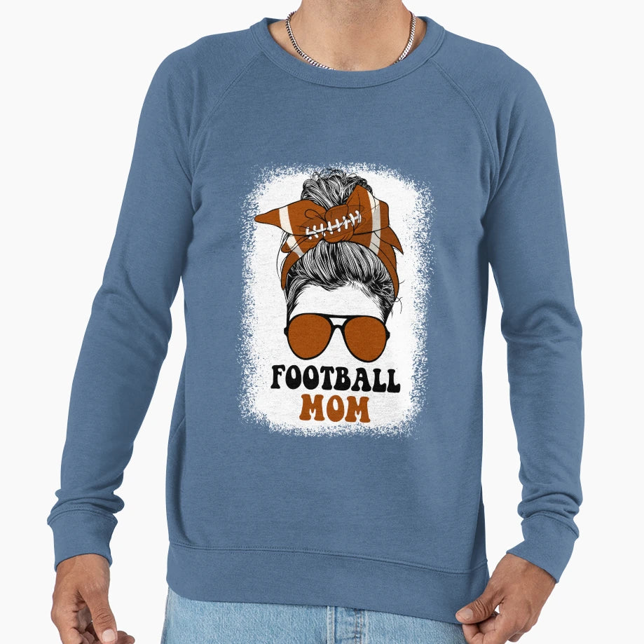 Fantasy Football Mom Life Game Day Sweatshirt - Custom Art Print Unisex - T-Shirt, Sweatshirt, Hoodie