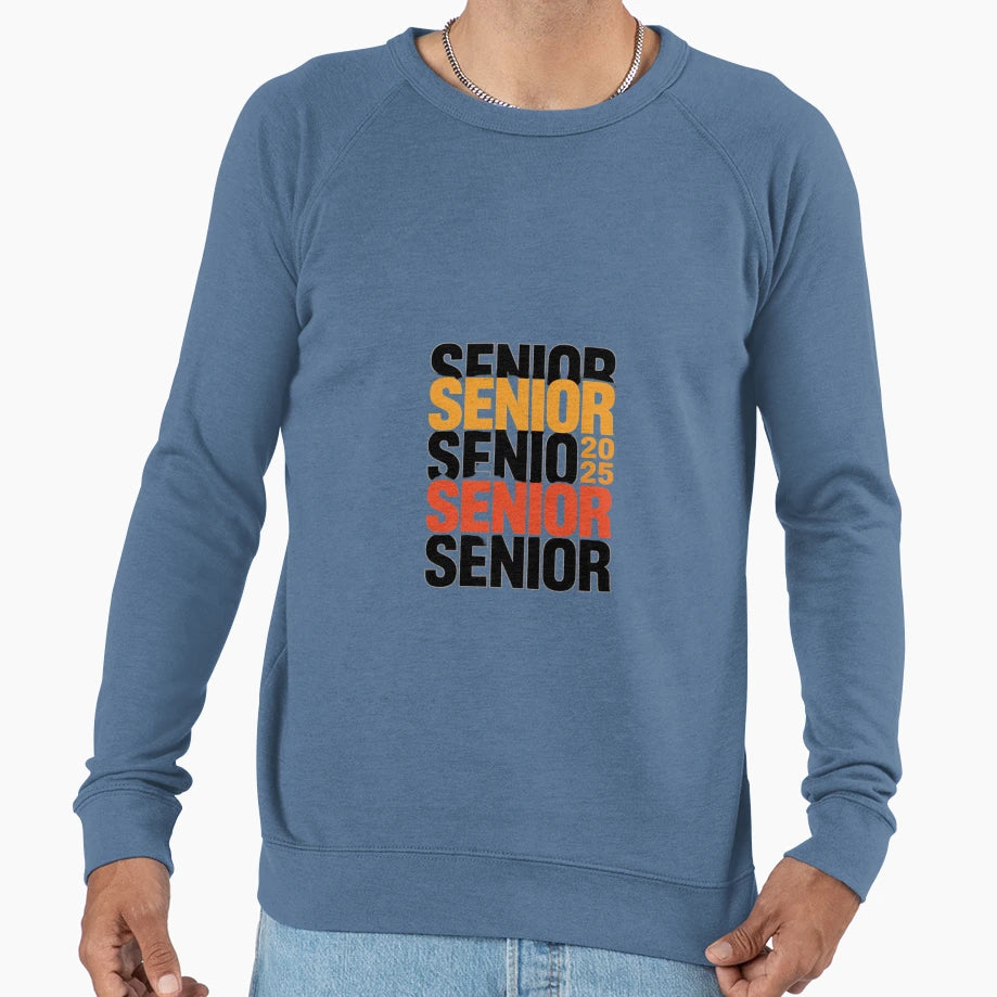 Class 2025 Senior 2025 Back To Sweatshirt - Novelty Apparel for Adults - T-Shirt, Sweatshirt, Hoodie