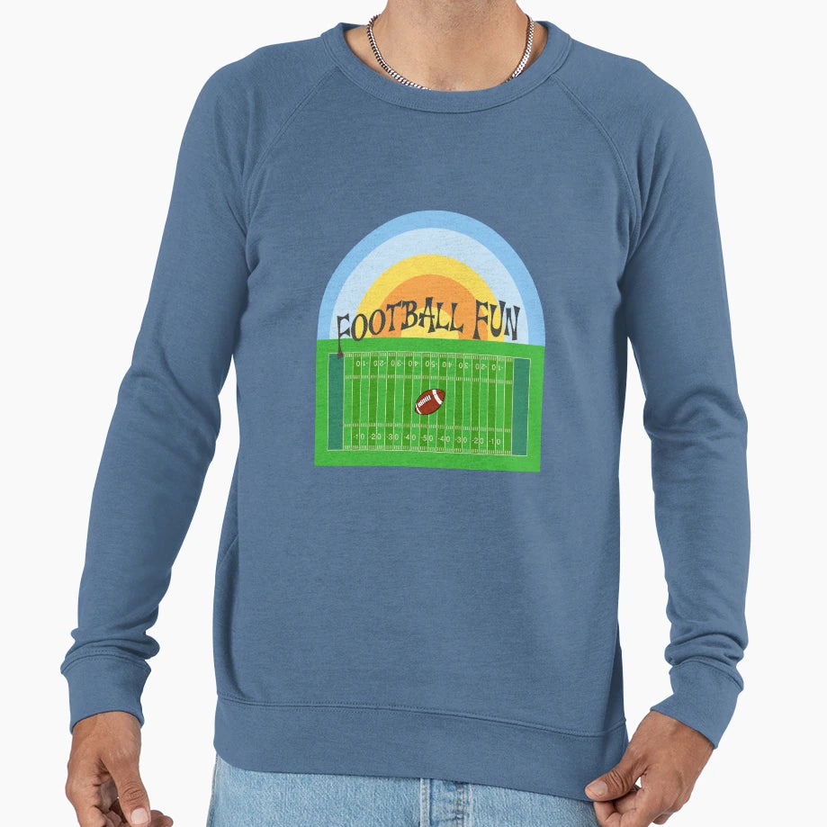Football Fun Sweatshirt - Streetwear Style Men Women - T-Shirt, Sweatshirt, Hoodie
