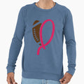 Football Breast Cancer Awareness Sweatshirt - Aesthetic Graphic for Adults - T-Shirt, Sweatshirt, Hoodie