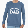 Football Dad Gift Proud Father Distressed T-Shirt - Minimalist Print Unisex - T-Shirt, Sweatshirt, Hoodie