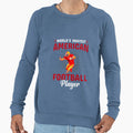 Football Lover American Football Sweatshirt - Aesthetic Graphic Men Women - T-Shirt, Sweatshirt, Hoodie