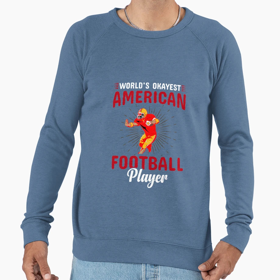 Football Lover American Football Sweatshirt - Aesthetic Graphic Men Women - T-Shirt, Sweatshirt, Hoodie