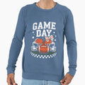 Game Day Football Fall Coquette Bow Sweatshirt - Graphic Print Unisex - T-Shirt, Sweatshirt, Hoodie