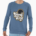 Football Game Day Leopard Helmet Sweatshirt - Streetwear Style Men Women - T-Shirt, Sweatshirt, Hoodie