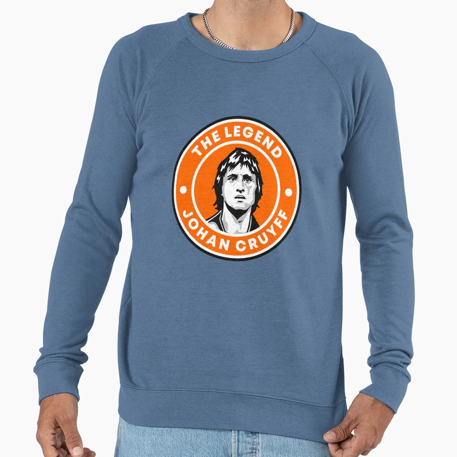 Johan Cruyff Legend Sweatshirt - Trendy Graphic Unisex - T-Shirt, Sweatshirt, Hoodie