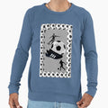 Soccer Ball And Player Sweatshirt - Novelty Apparel for Adults - T-Shirt, Sweatshirt, Hoodie