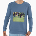 American Football Players Scrimmage Sweatshirt - Aesthetic Graphic Unisex - T-Shirt, Sweatshirt, Hoodie
