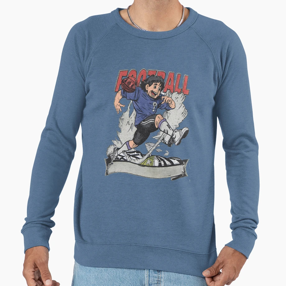 Football Sweatshirt - Graphic Print Unisex - T-Shirt, Sweatshirt, Hoodie