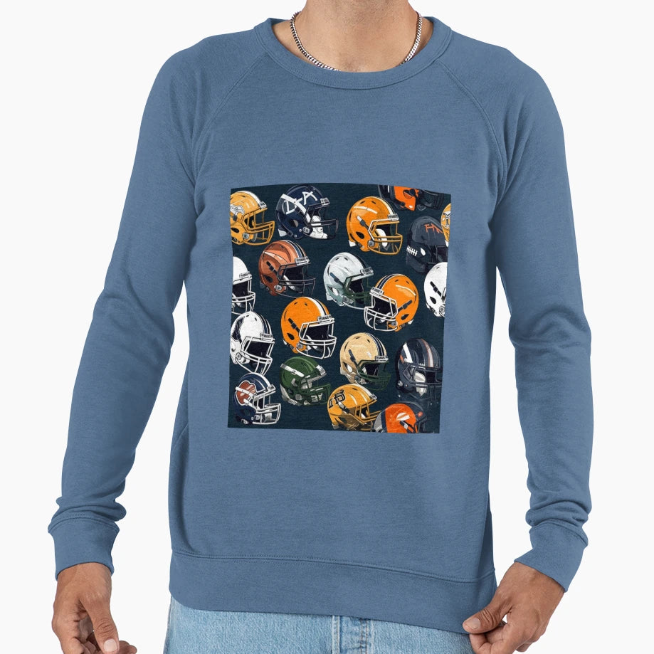 Football Fanatic Sweatshirt - Minimalist Print Men Women - T-Shirt, Sweatshirt, Hoodie