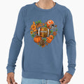 Football Fall Floral Game Day Sweatshirt - Novelty Apparel for Adults - T-Shirt, Sweatshirt, Hoodie