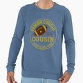 Senior Cousin Always Cheering Sweatshirt - Graphic Print Men Women - T-Shirt, Sweatshirt, Hoodie