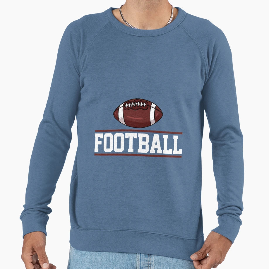Football Player Sweatshirt - Custom Art Print Men Women - T-Shirt, Sweatshirt, Hoodie