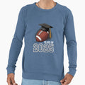 Senior 2025 Football 1 Sweatshirt - Custom Art Print Unisex - T-Shirt, Sweatshirt, Hoodie