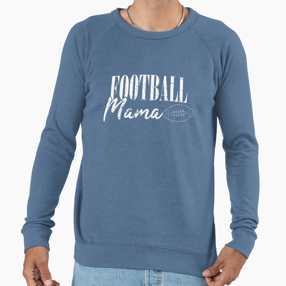 Football Mama T-Shirt - Minimalist Print Unisex - T-Shirt, Sweatshirt, Hoodie