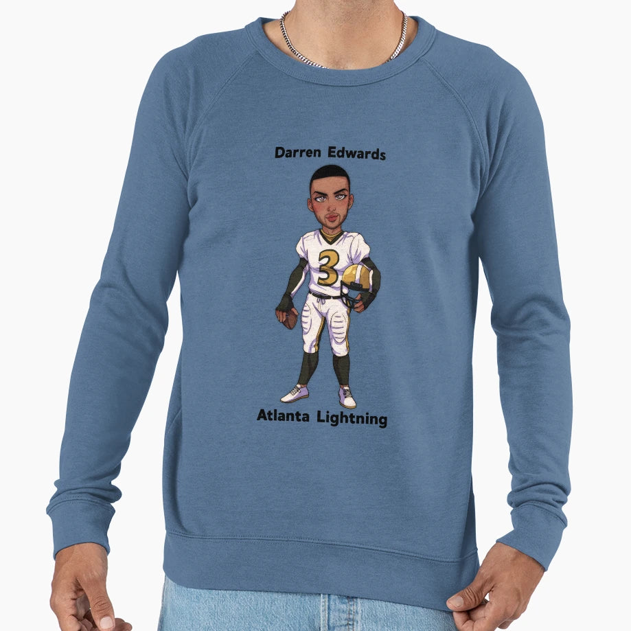 Darren End Zone Sweatshirt - Fun Novelty Design Unisex - T-Shirt, Sweatshirt, Hoodie