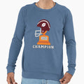 Ffl Champion White Text Sweatshirt - Casual Everyday Wear Men Women - T-Shirt, Sweatshirt, Hoodie