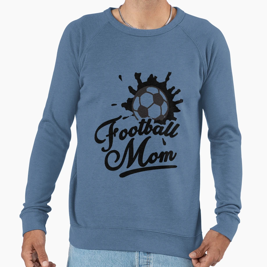 Football Mom Sweatshirt - Novelty Apparel Men Women - T-Shirt, Sweatshirt, Hoodie