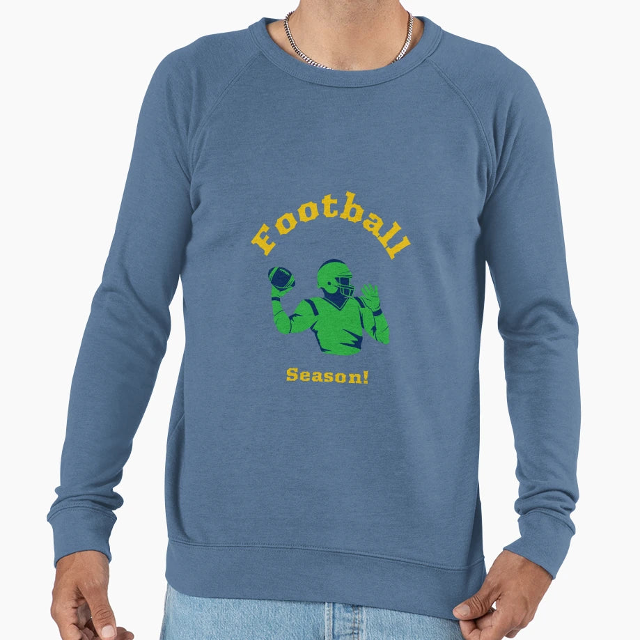 Football Season Sweatshirt - Aesthetic Graphic Unisex - T-Shirt, Sweatshirt, Hoodie