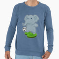 Elephant Soccer Player Soccer Sweatshirt - Streetwear Style Men Women - T-Shirt, Sweatshirt, Hoodie