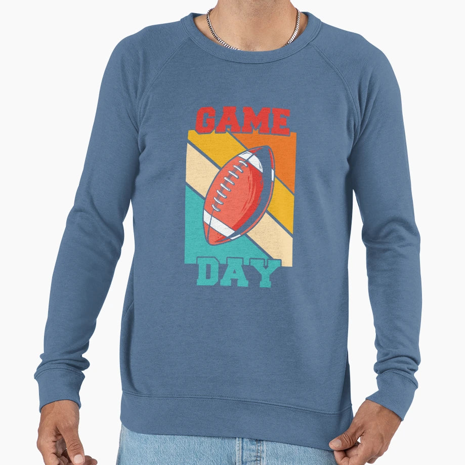 Game Day Football Fans Ultimate Sweatshirt - Fun Novelty Design Men Women - T-Shirt, Sweatshirt, Hoodie