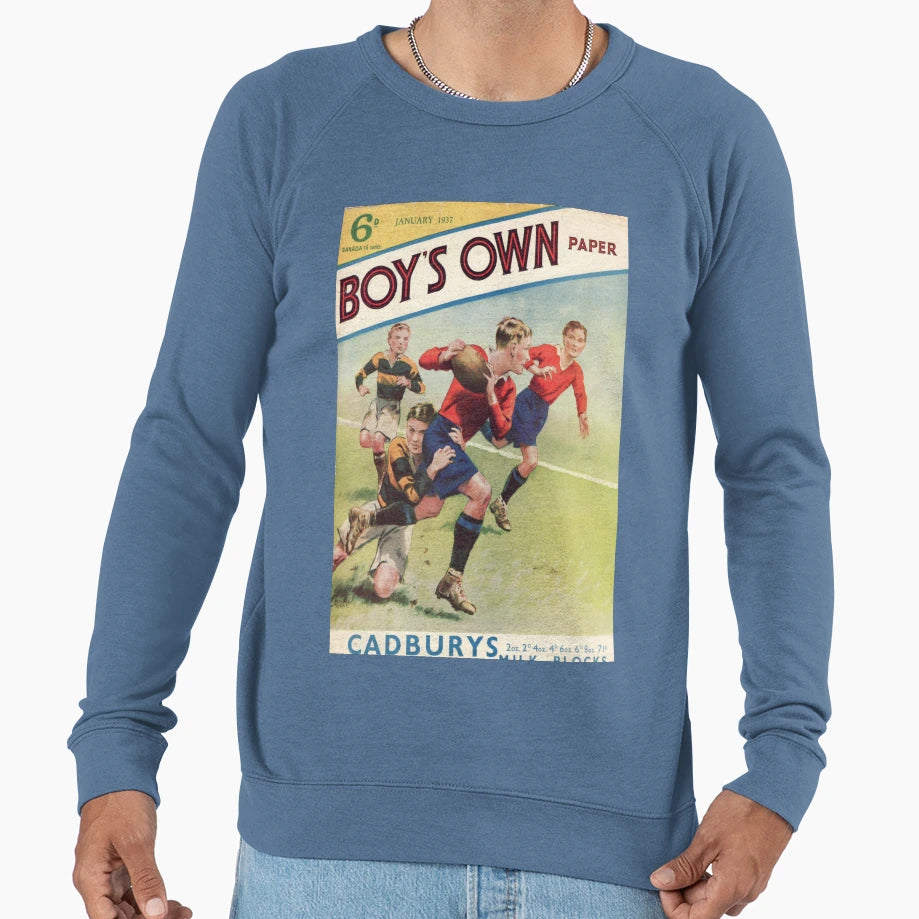 Rugby Old School 4 Sweatshirt - Unique Graphic for Adults - T-Shirt, Sweatshirt, Hoodie