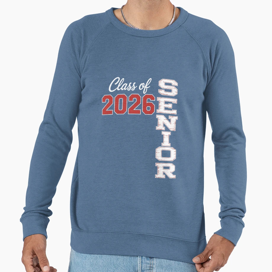 Senior 2026 Graduation My Last Sweatshirt - Custom Art Print for Adults - T-Shirt, Sweatshirt, Hoodie