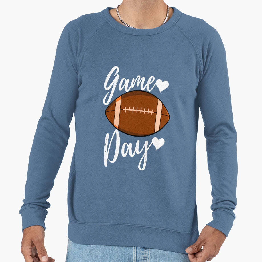 Game Day Sweatshirt - Minimalist Print Unisex - T-Shirt, Sweatshirt, Hoodie