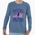 Football Mom Sweatshirt - Unique Graphic Men Women - T-Shirt, Sweatshirt, Hoodie