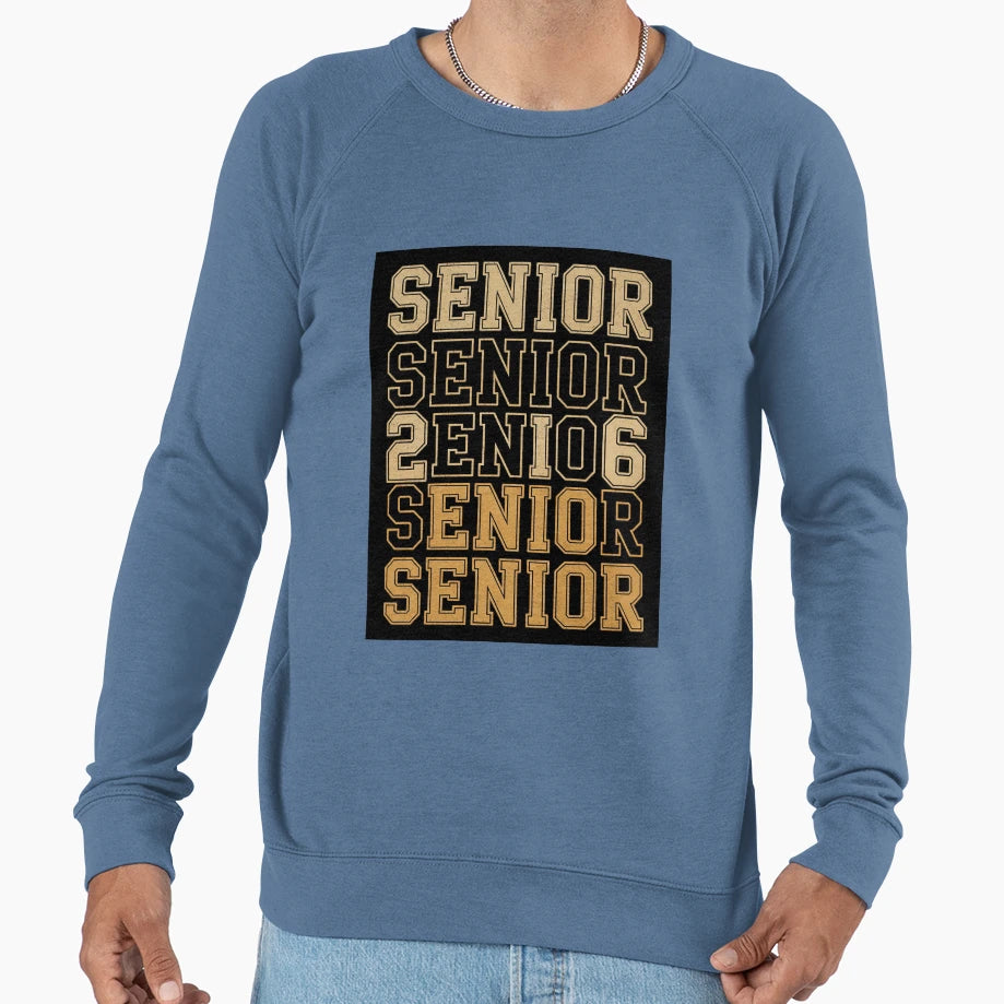 Senior 2026 Class 2026 Back To Sweatshirt - Trendy Graphic Men Women - T-Shirt, Sweatshirt, Hoodie
