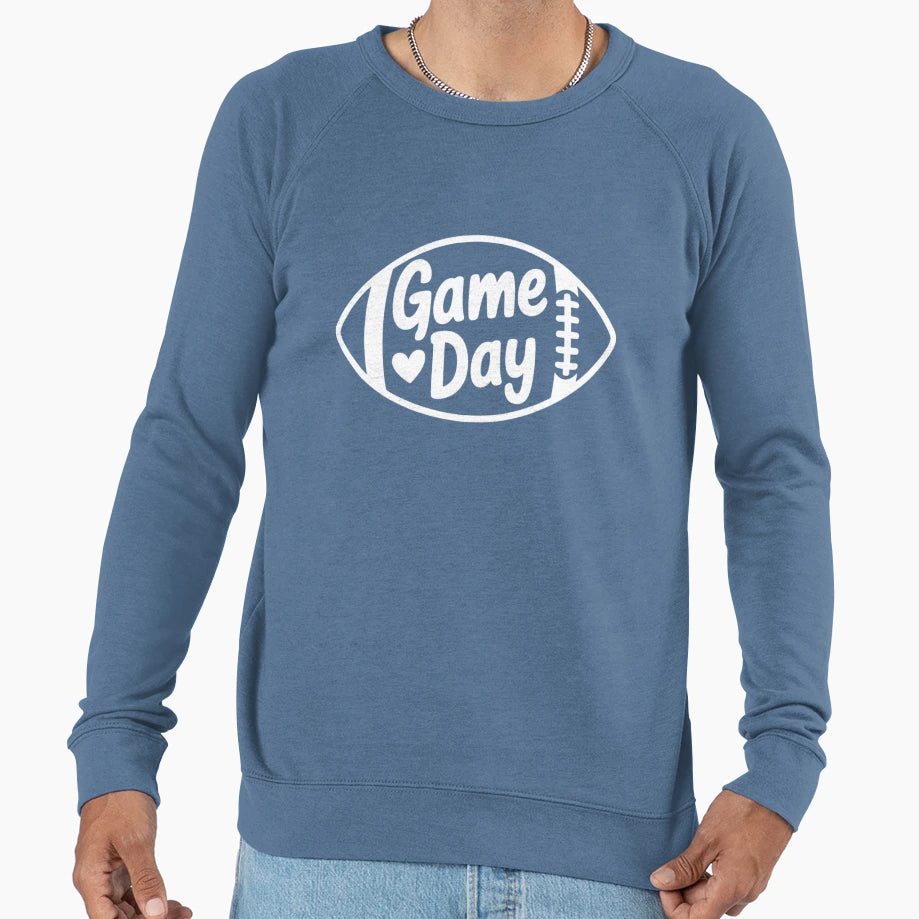 Game Day Football Season Team Sports Sweatshirt - Unique Graphic for Adults - T-Shirt, Sweatshirt, Hoodie