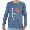 Football Love Sweatshirt - Graphic Print Unisex - T-Shirt, Sweatshirt, Hoodie