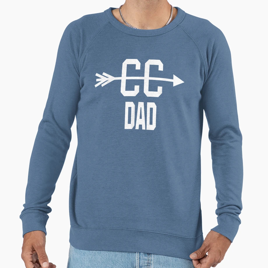 Cross Country Dad Sweatshirt - Custom Art Print Unisex - T-Shirt, Sweatshirt, Hoodie