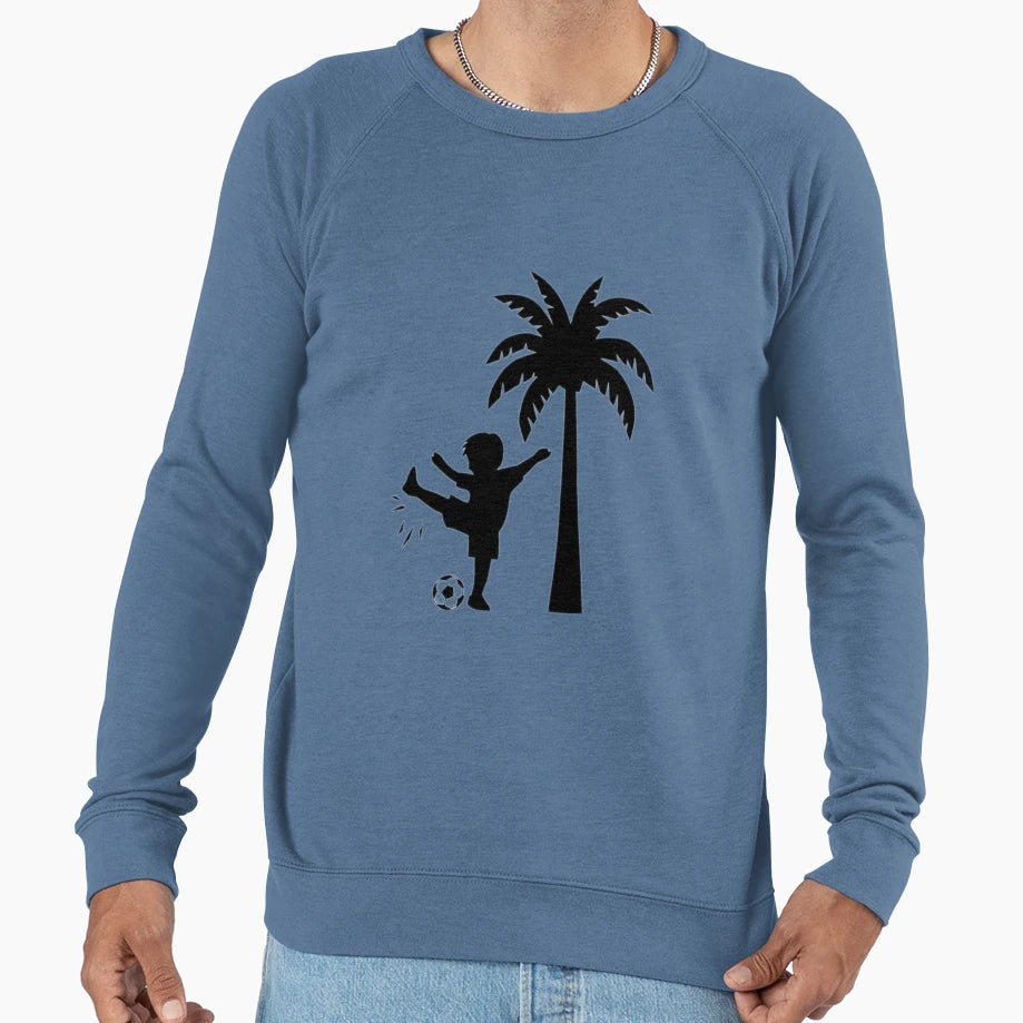 Footballer Sweatshirt - Graphic Print Men Women - T-Shirt, Sweatshirt, Hoodie