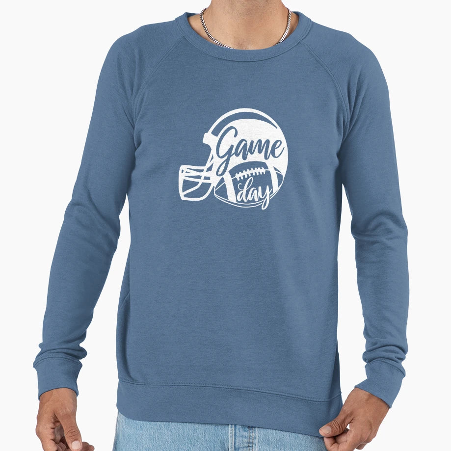 Game Day Football Football Football Sweatshirt - Aesthetic Graphic Unisex - T-Shirt, Sweatshirt, Hoodie
