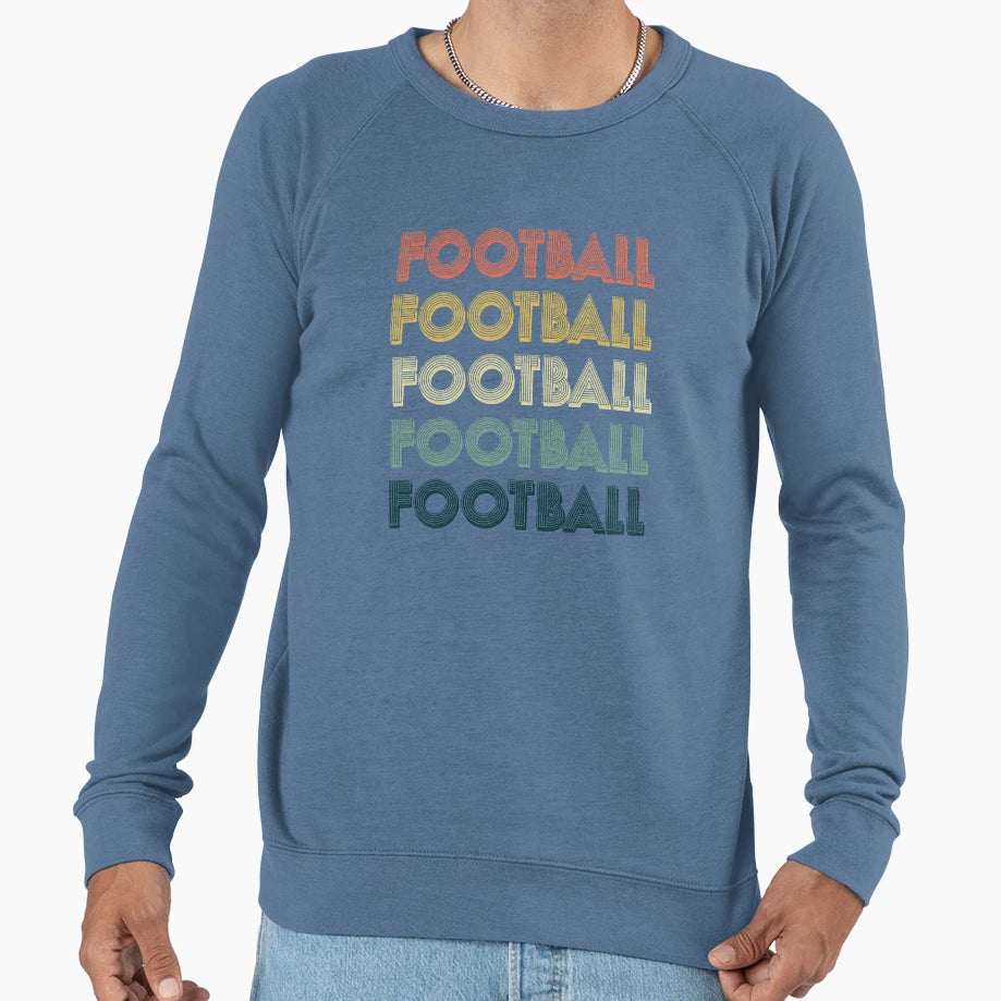 Football Sweatshirt - Casual Everyday Wear Unisex - T-Shirt, Sweatshirt, Hoodie