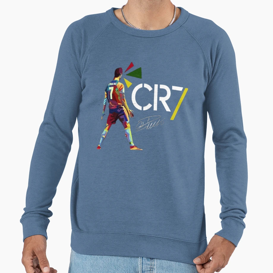Cr7 Cristiano Ronaldo Signature Sweatshirt - Unique Graphic Men Women - T-Shirt, Sweatshirt, Hoodie