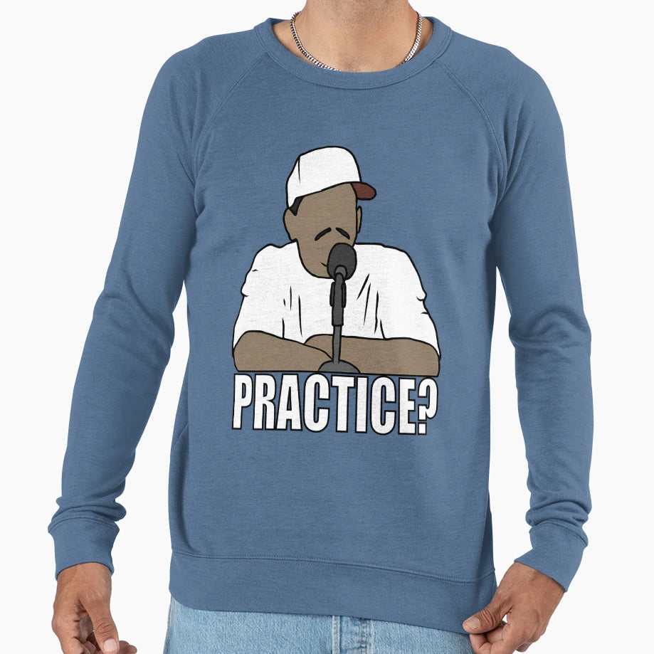Allen Iverson Practice Sweatshirt - Streetwear Style Men Women - T-Shirt, Sweatshirt, Hoodie