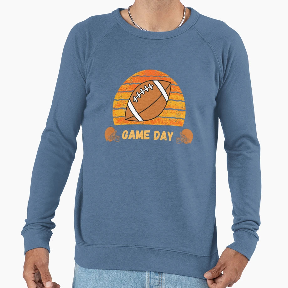 Game Day Football Fantasy Football Sweatshirt - Trendy Graphic Unisex - T-Shirt, Sweatshirt, Hoodie