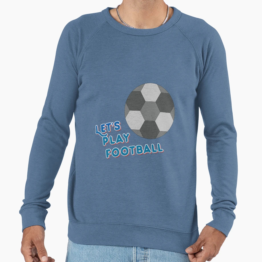 Football Sweatshirt - Aesthetic Graphic Men Women - T-Shirt, Sweatshirt, Hoodie