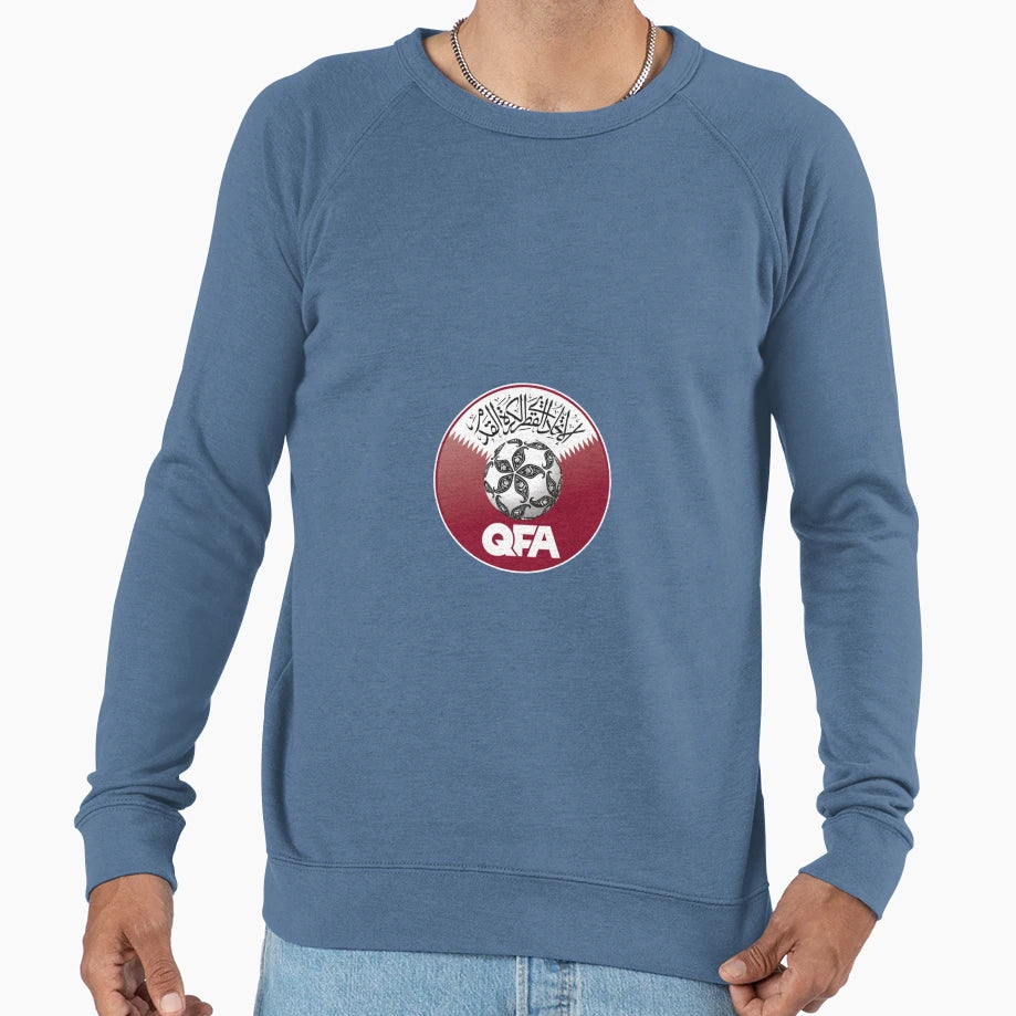 Football Association Logo Series Qatar Sweatshirt - Minimalist Print Unisex - T-Shirt, Sweatshirt, Hoodie