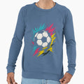 Soccer Ball Splash Energy Players Sweatshirt - Streetwear Style Men Women - T-Shirt, Sweatshirt, Hoodie