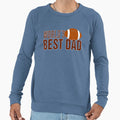Simple Worlds Best Dad Typography Sweatshirt - Graphic Print Unisex - T-Shirt, Sweatshirt, Hoodie