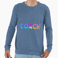 Coach Sports Logo Rainbow Sweatshirt - Casual Everyday Wear Men Women - T-Shirt, Sweatshirt, Hoodie